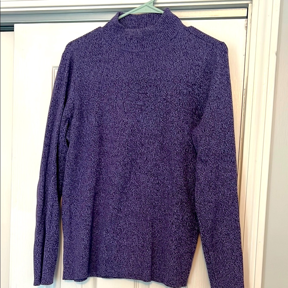 Purple Knit Sweater